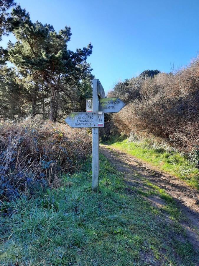 Appartement Plage De Trestraou 45M2 Perros-Guirec Exteriör bild